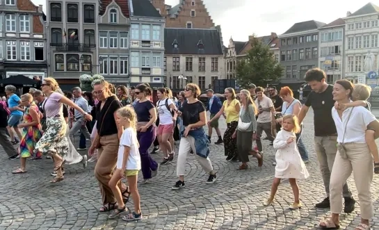huppelen Mechelen Grote Markt 