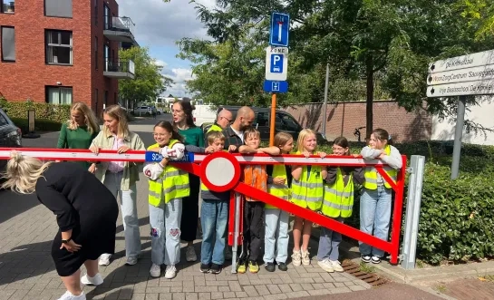 VBS De Krinkel Ruisbroek krijgt briljanten medaille voor verkeer op school