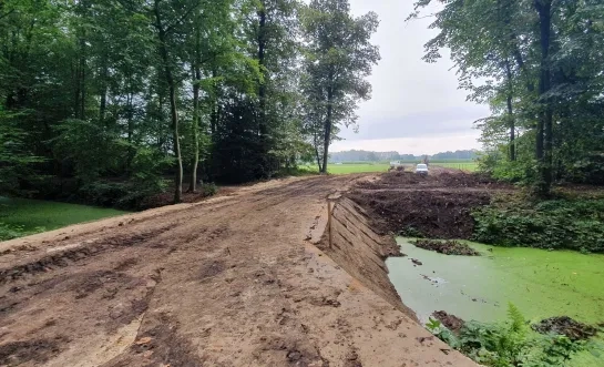 Nieuwe weg Hof ter Laken Booischot