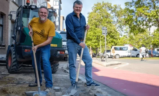 Koningin Astridlaan Mechelen fietspad werken