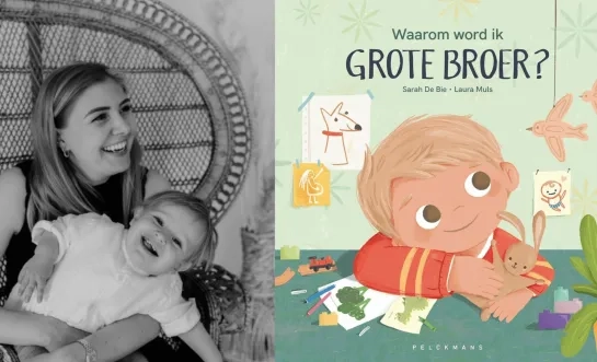 Sarah De Bie kinderboek Waarom word ik grote broer?