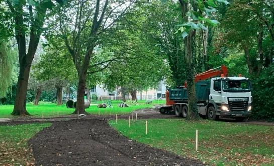 renovatie park Willebroek