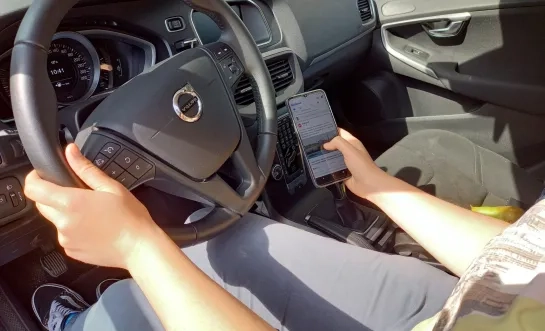 GSM achter het stuur