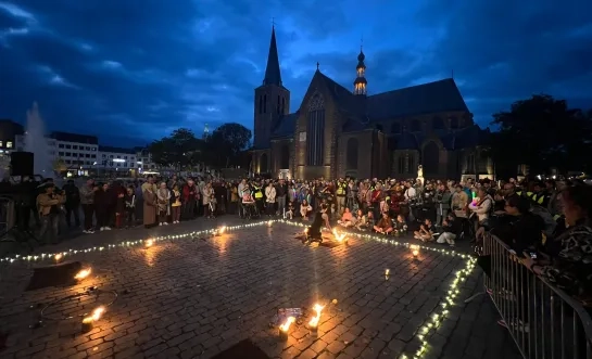 fakkeltocht armoede Turnhout 2024