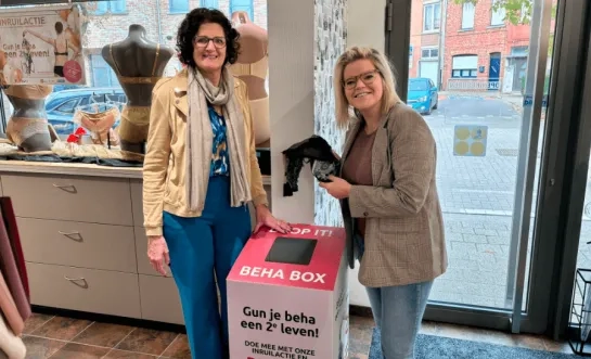 bh actie Celien Hermans en Nancy Van loon RTV