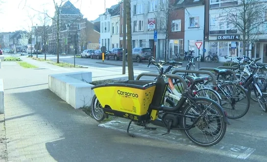 Elektrische deelbakfietsen Cargoroo in Mechelen