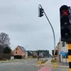 vierkant groen verkeerslicht Balen