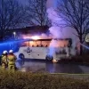 Bus uitgebrand in Bornem