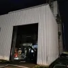 Bij Nordex in Arendonk brak brand uit in een silo