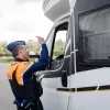 weegactie politie Rivierenland.