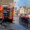 brand container Turnhout grote markt