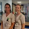 Een van de stagiaires bij Imelda