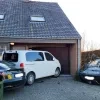 Een wagen kwam op zijn dak terecht na een ongeval in Oevel
