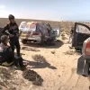 Koen Wauters in woestijnrally in Marokko 