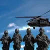 Defensie leger helikopter soldaten 