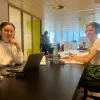 Studenten beginnen aan de blok bij Artsen Zonder Vakantie