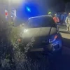 auto in gracht Olen dronken bestuurder