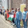 Rode lijn Gaza Lier solidariteit