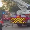 Brand na ontploffing afwasmachine in Branst