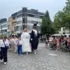 Reuzen trouwen in Turnhout