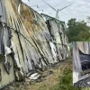 Bedrijfsbrand in Oevel
