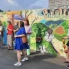 graffitimuur Het Pareltje kinderdagverblijf Westerlo