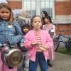 Pottenactie voor Gaza aan station Turnhout