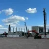 Bouw centrale werkplaats NMBS Mechelen volop aan de gang