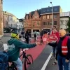 Actie voor fietsveiligheid van Vooruit Mechelen