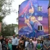 Mural voor 30ste verjaardag Mouterijstraat