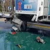 Toiletwagen loopt uit op Antwerpsesteenweg