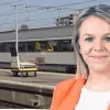 Dorien Cuylaerts trein station 
