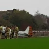 sportvliegtuigje maakt noodlanding in Itegem