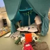 camping Fé slapen in de bib van Lier