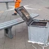 Oven die vuur vatte
