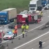 Ongeval vrachtwagens A12