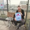 bus station Heist-op-den-Berg actie PVDA