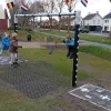 Baarle-Hertog plaatste een schommel op de grens met Baarle-Nassau