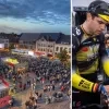 Wout van Aert tijdens Herentals Fietst en Feest vorig jaar