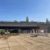 Plaatsing nieuwe brug E313 Deurne