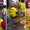 Vreugde en emotie bij Wout na winst in Parijs-Roubaix