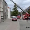 Koning Albertstraat in Walem afgesloten door brand in appartementsgebouw