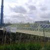 Borchtbrug Mechelen op haar plaats gelegd