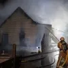 Brand tuinhuis en schuur Wechelderzande