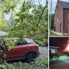 Stormschade na warmteonweer