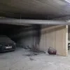Brand in parkeergarage appatementsgebouw