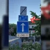 verwarrende gevaarlijke verkeersborden Wechelderzande