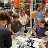 Panini voetbalprentjes ruilbeurs