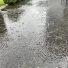 Overvloedige regen in de Kempen