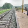 Nieuw perron stoomtrein Sint-Pietersburcht